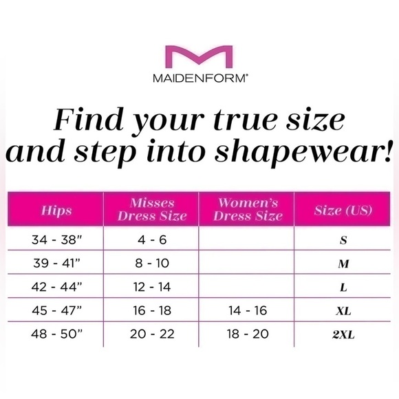 NWT - Maidenform Flexees Women's Shapewear Hi-Waist Brief Firm Control,, Sz M - Picture 5 of 9